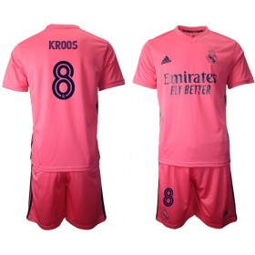 Camisolas de futebol Real Madrid Toni Kroos 8 Criança Equipamento Alternativa 2020/21 Manga Curta